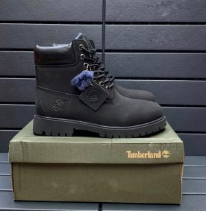 Ботинки зимние Timberland 6 Inch черные