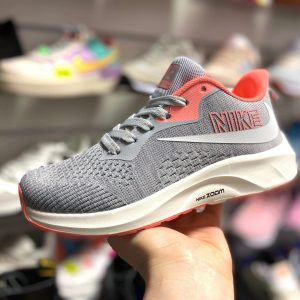 Кроссовки Nike Air Zoom grey pink 2023