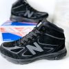 Кроссовки New Balance (Нью Баланс) 990 черные с мехом