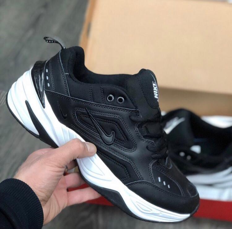 Кроссовки Nike M2 Tecno черные с белой 