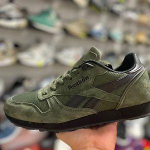 Reebok Classic зеленые с черным