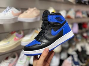 Кроссовки Nike Air Jordan 1 Retro High синие