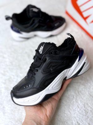 Зимние кроссовки Nike Tekno черные