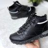 Зимние мужские кроссовки Reebok Classic черные