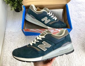 Кроссовки New Balance (Нью Баланс) 997 синие Big