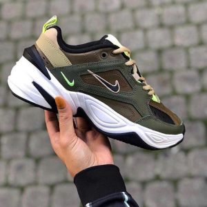 Кроссовки Nike M2K Tekno зеленые
