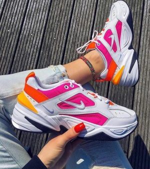 Кроссовки Nike Tekno white pink