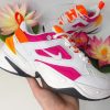 Кроссовки Nike Tekno white pink