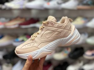 Кроссовки Nike M2K Tekno персиковые  Light