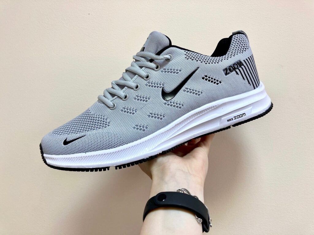 Кроссовки Nike Zoom летние светло-серые - Room78