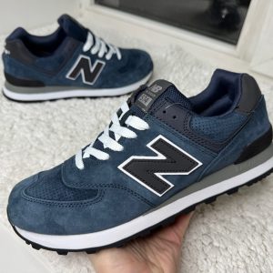 New Balance 574 Индиго синие