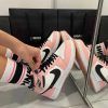 Кроссовки Nike Air Jordan 1 Mid GS PINK QUARTZ