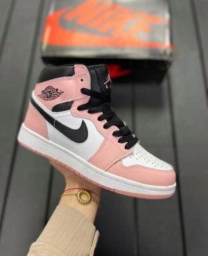 Кроссовки Nike Air Jordan 1 Mid GS PINK QUARTZ