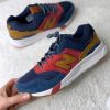 Кроссовки New Balance  997 синие с желтым