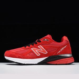 Кроссовки New Balance 990 v4 красные