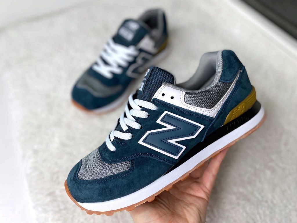 Купить New Balance 574 Лазурь сине зеленые в шоуруме в СПб