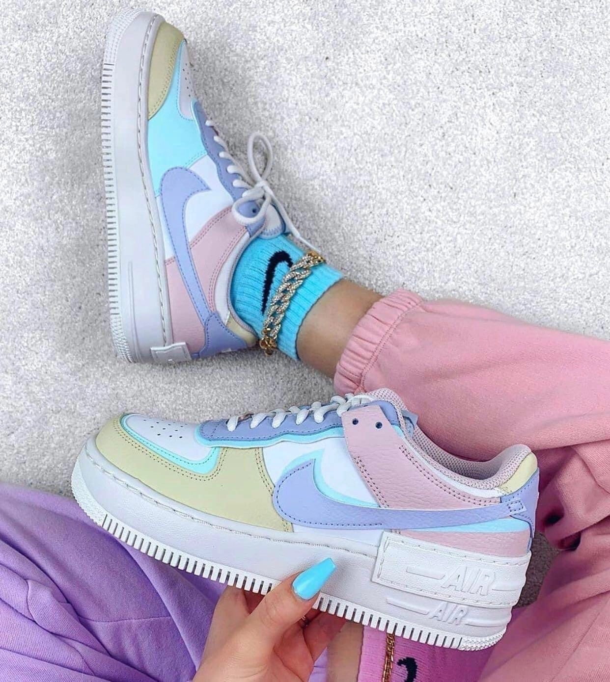women's air force shadow pastel