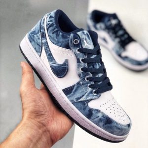 Кеды Nike Air Jordan Low Washed Denim
