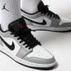 Кеды Nike Air Jordan 1 Low Light Smoke Grey