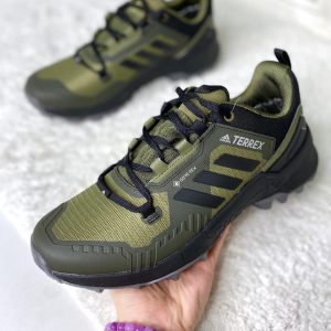 Кроссовки Adidas Terrex Goretex зеленые