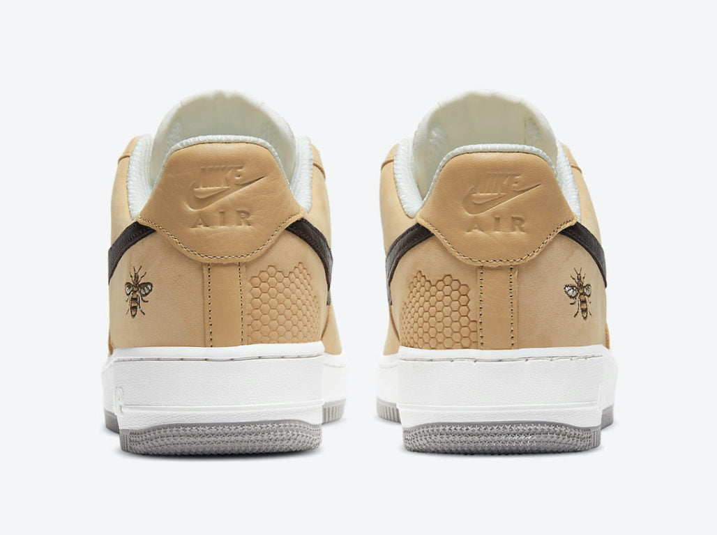 Кеды Nike Air Force 1 Manchester Bee песочные купить СПб