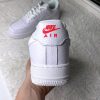 Кеды Nike Air Force Low White Pink-Blue Swoosh