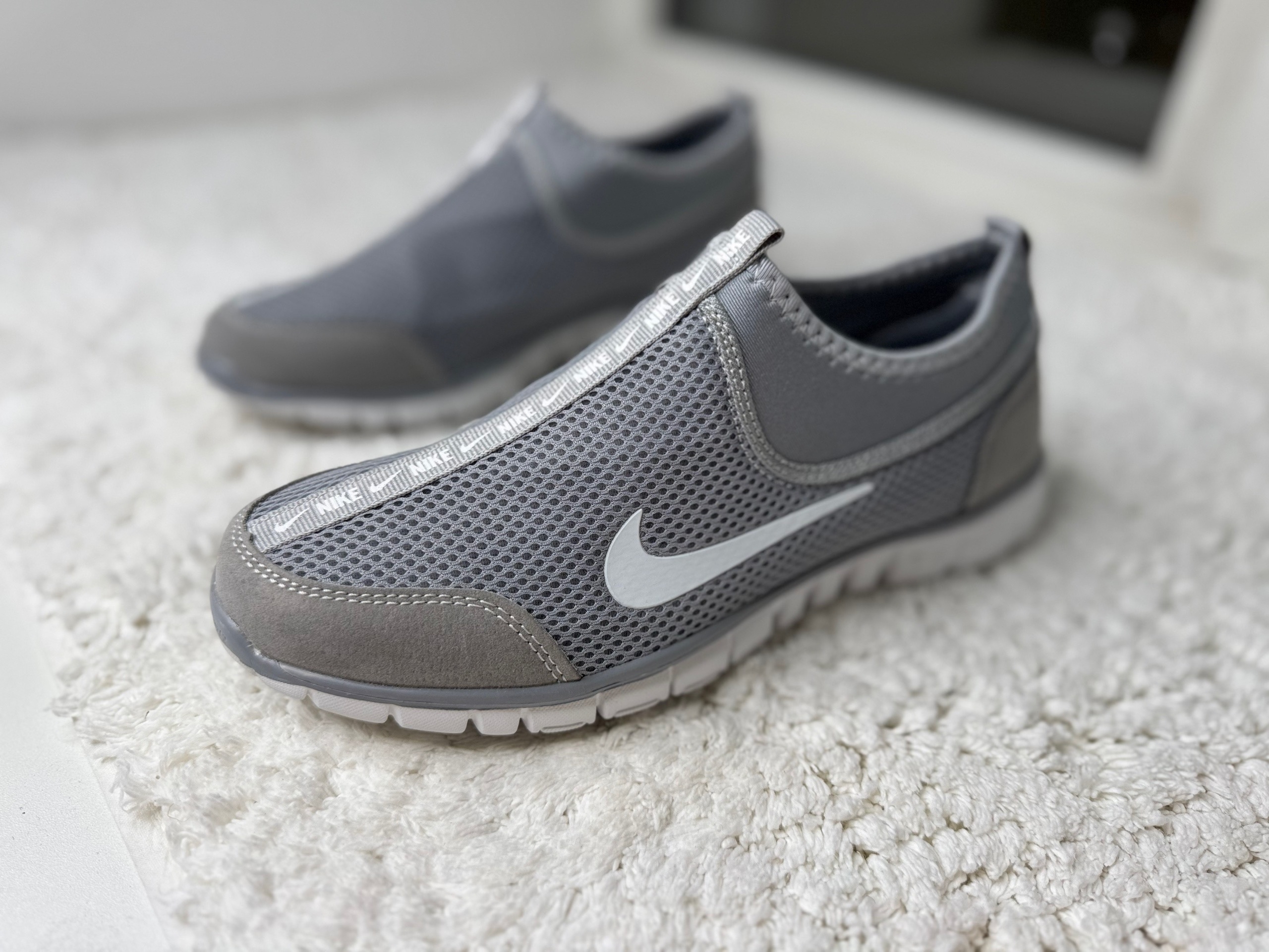Nike Free Run светло-серые