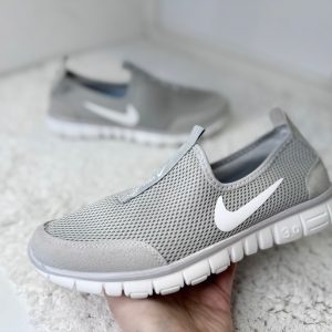 Nike Free Run светло-серые
