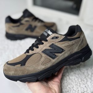 New Balance 990 коричневые с черным