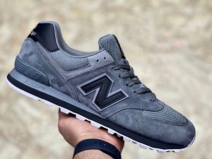 Кроссовки New Balance 574 темно-серые Великан