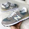 Кроссовки New Balance 574 серые Аква