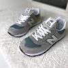 Кроссовки New Balance 574 серые Аква