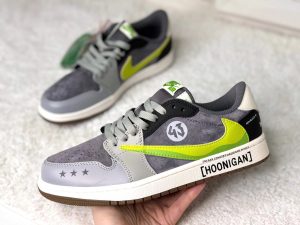 Кеды Nike Air Jordan 1 Retro Low х Travis Scott x Ken Block "Hoonigan"