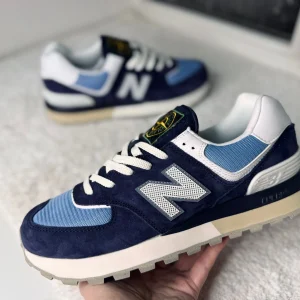 Кроссовки New Balance 574 синие с голубым