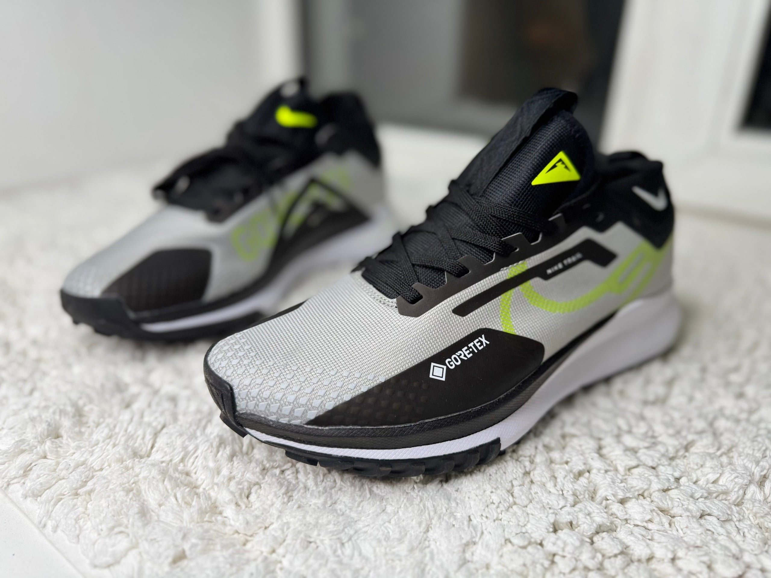Серые Nike Wmns Pegasus Trail 4 Goretex