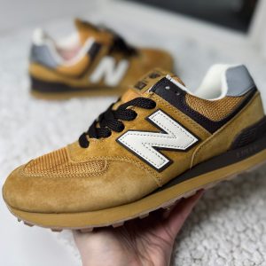 New Balance 574 желтые Yellow