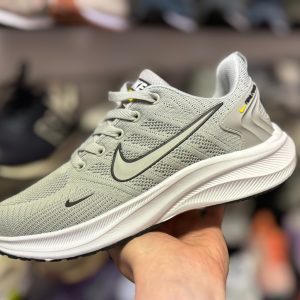 Nike Air Zoom серые с салатовым