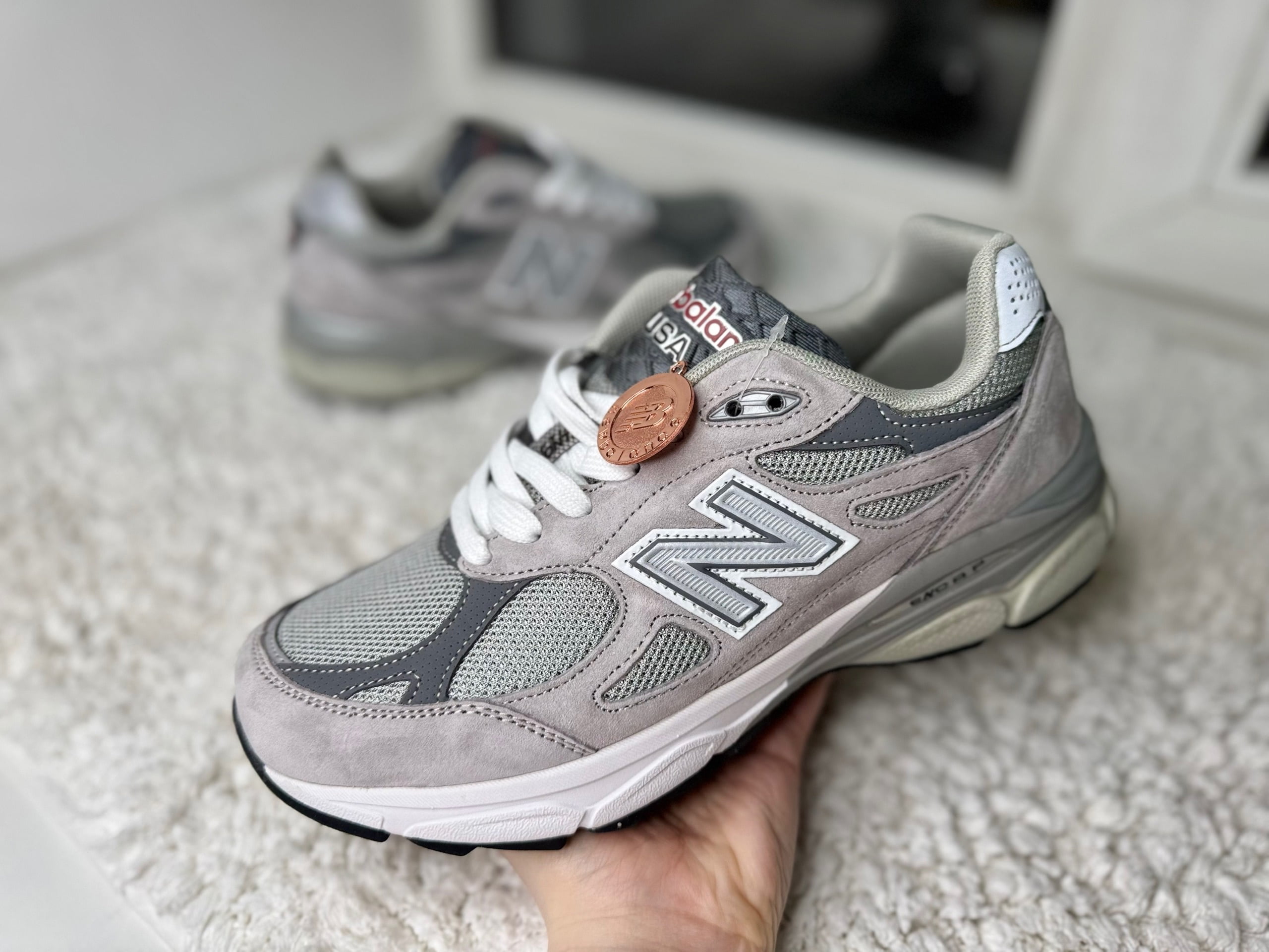New Balance 990 USA серые