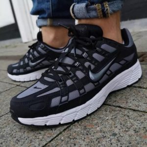 Nike P-6000 черные с белым