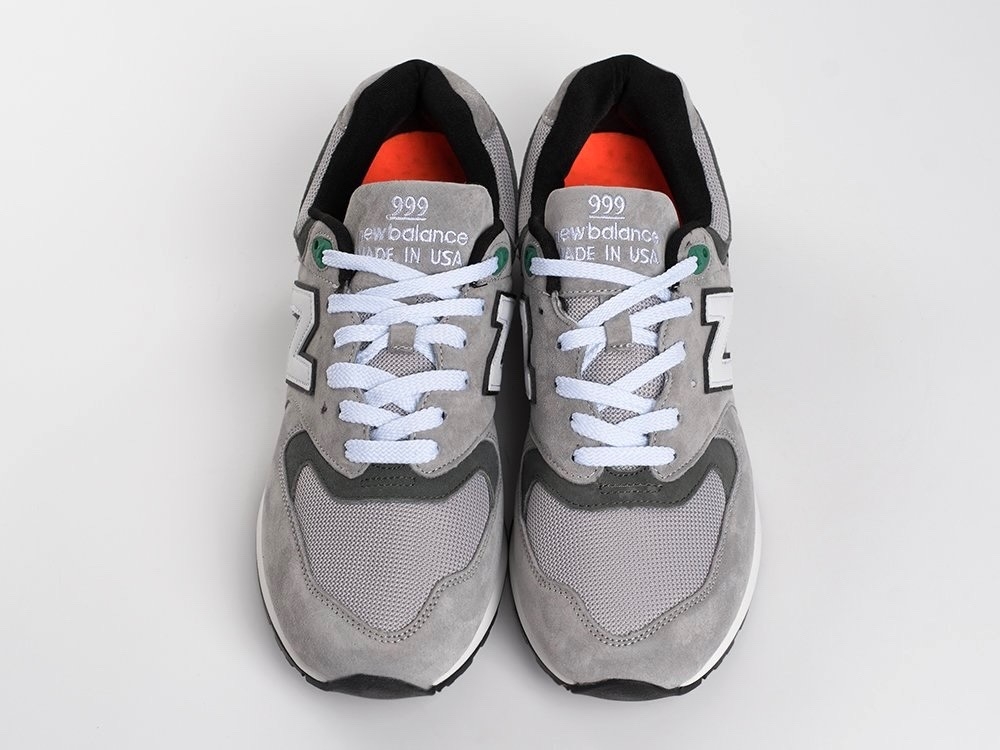 New Balance 999 светло-серые с зеленым New Balance 999 светло-серые с зеленым