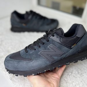 New Balance 574 Великан темно-серые с сеткой New New Balance 574 Великан темно-серые с сеткой New