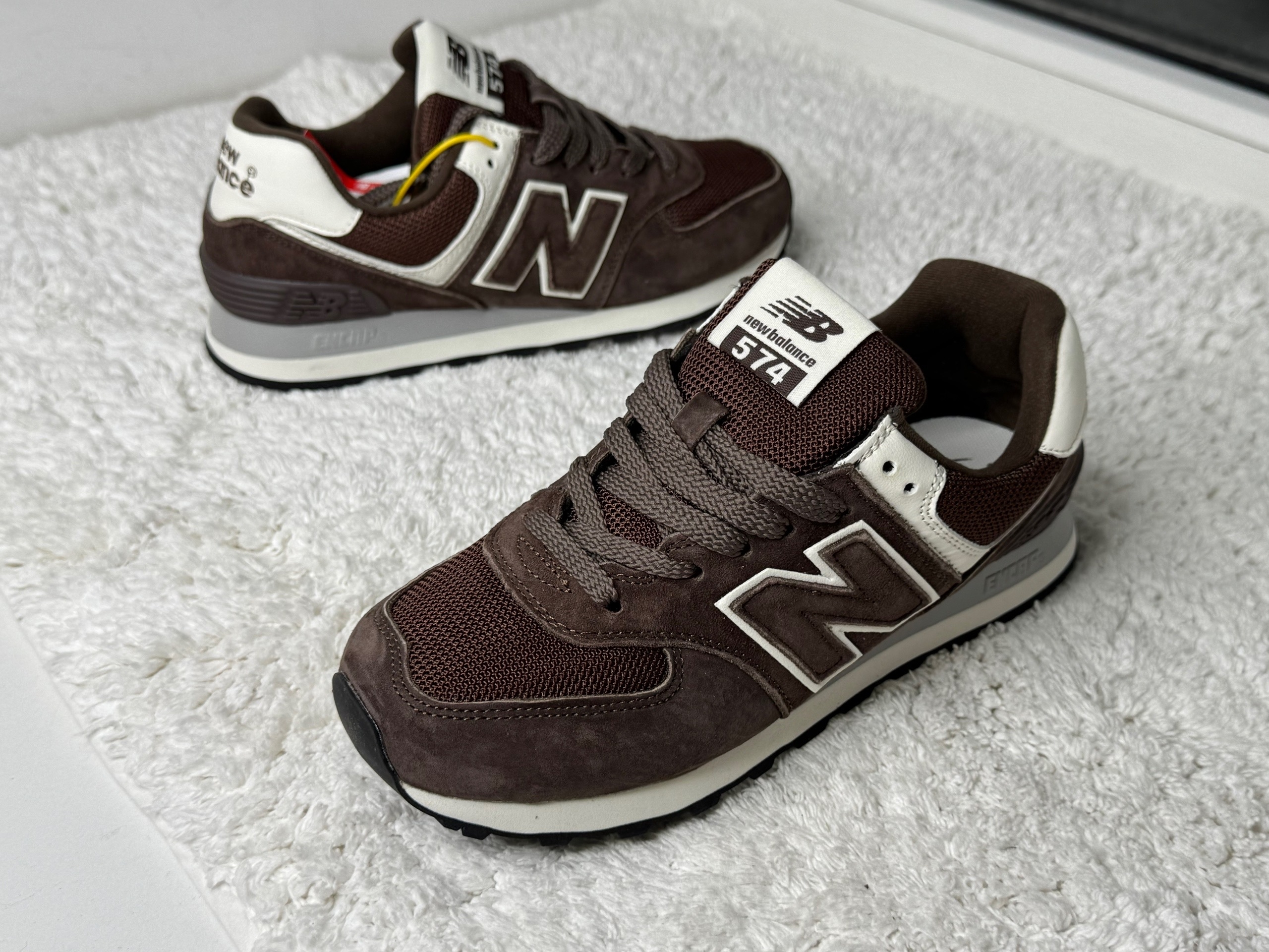 Женские New Balance 574 коричневые Женские New Balance 574 коричневые