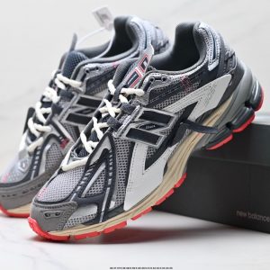 New Balance 1906 A серые с красным