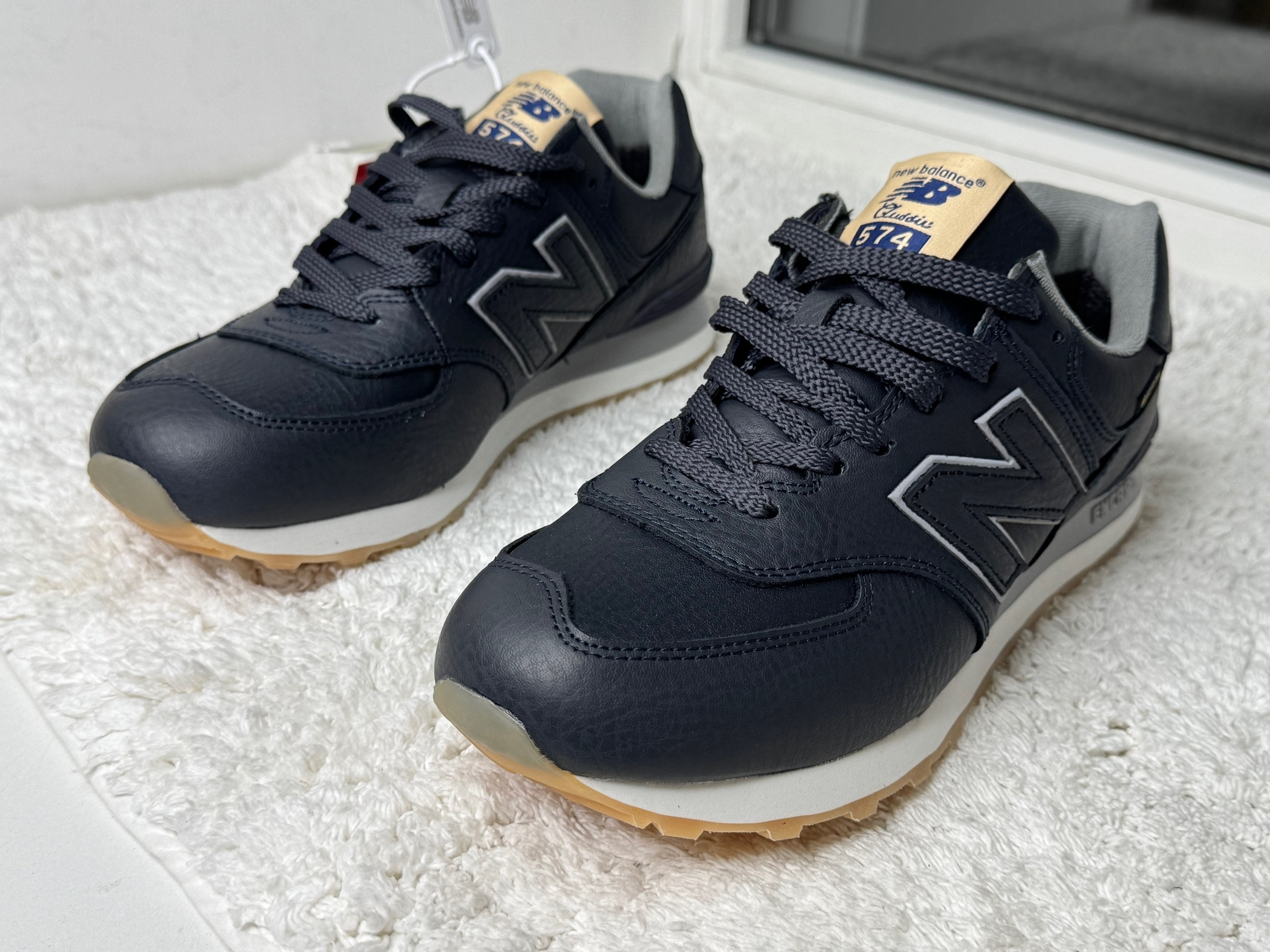 New Balance 574 Gore-tex Thermo серые Космос