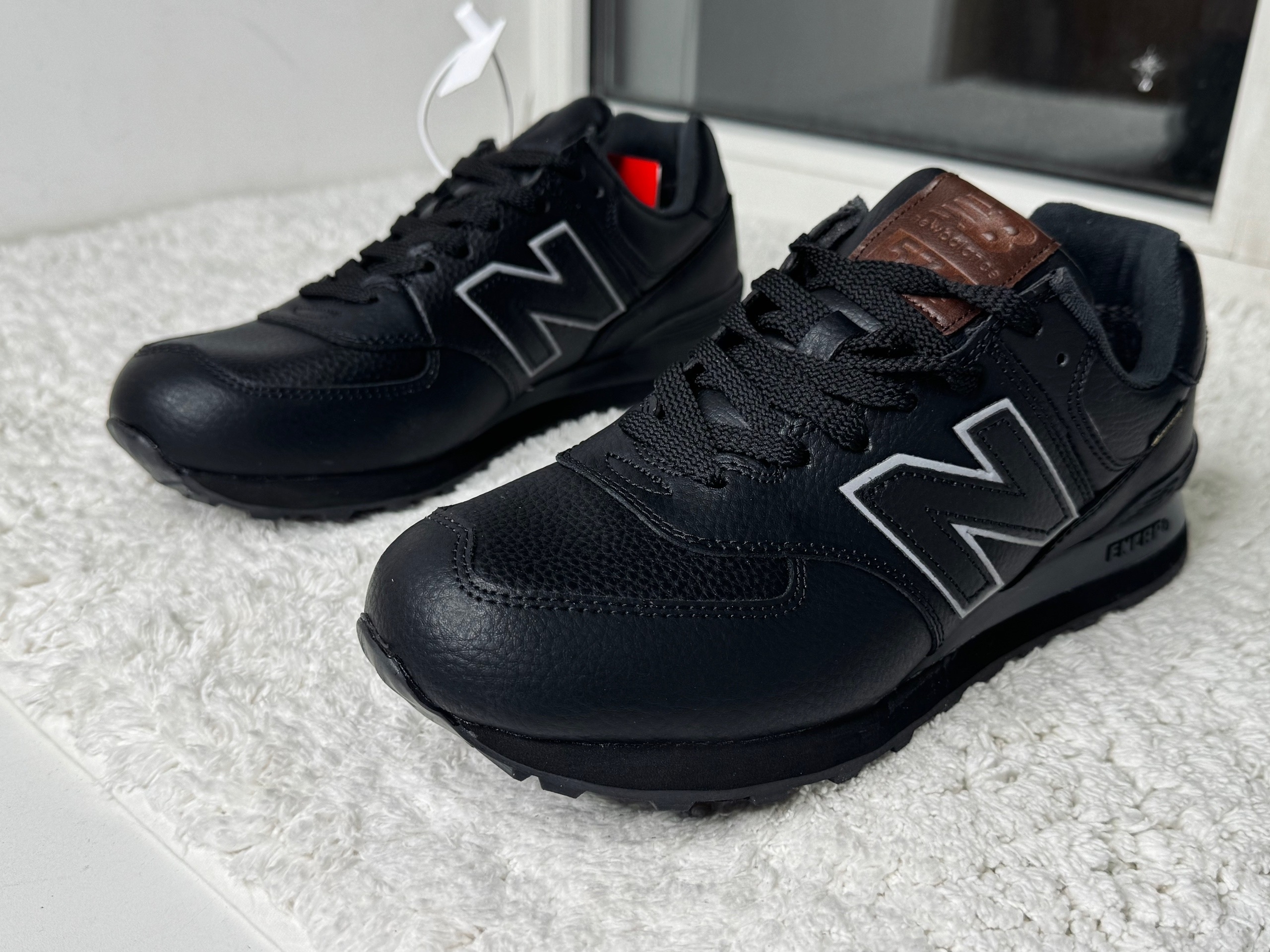 New Balance 574 Gore-tex Thermo черные Уголь