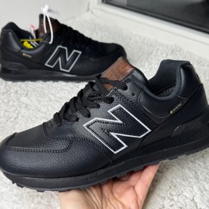 New Balance 574 Gore-tex Thermo черные Уголь