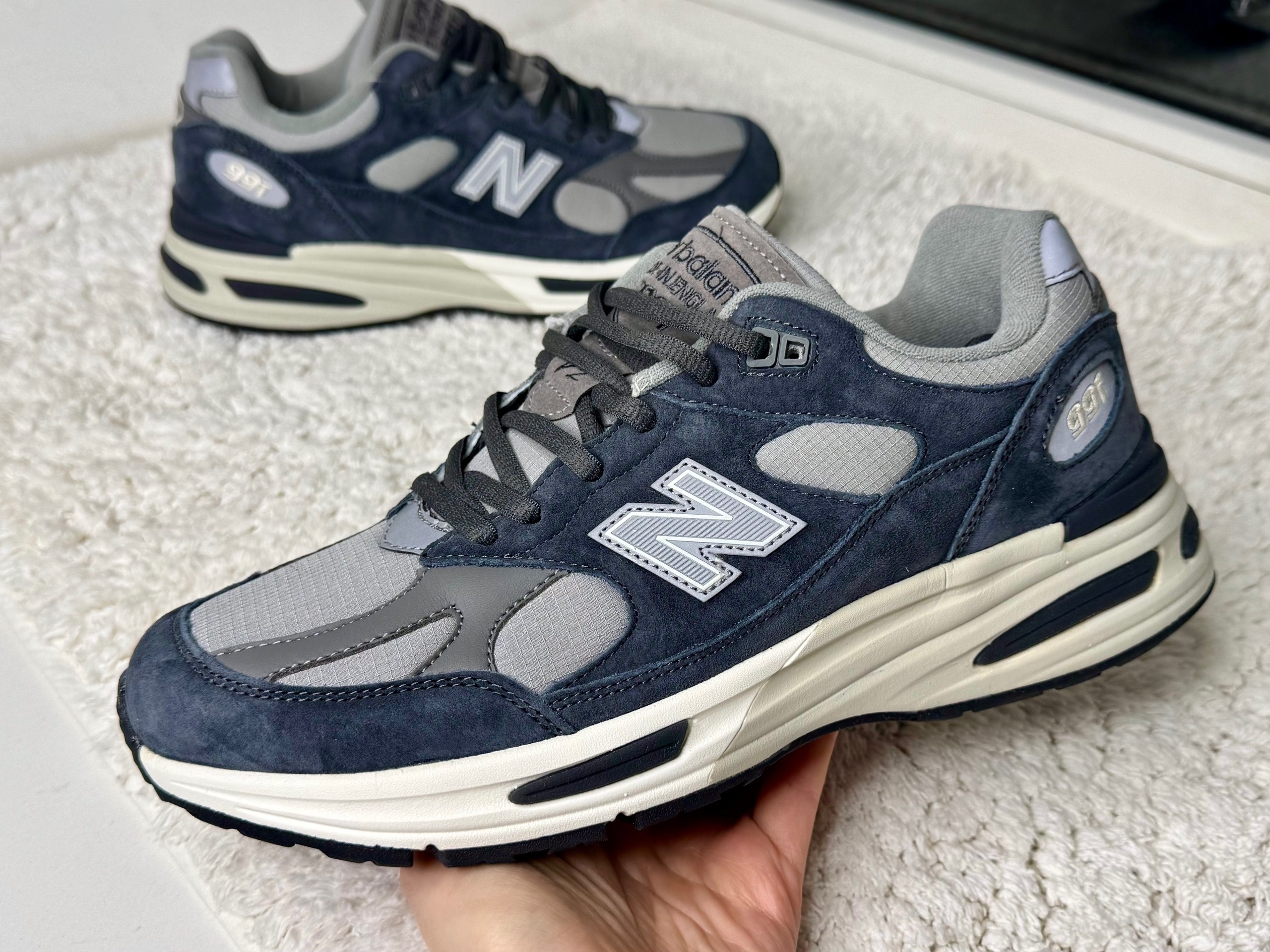 New Balance 991 синие New Balance 991 синие