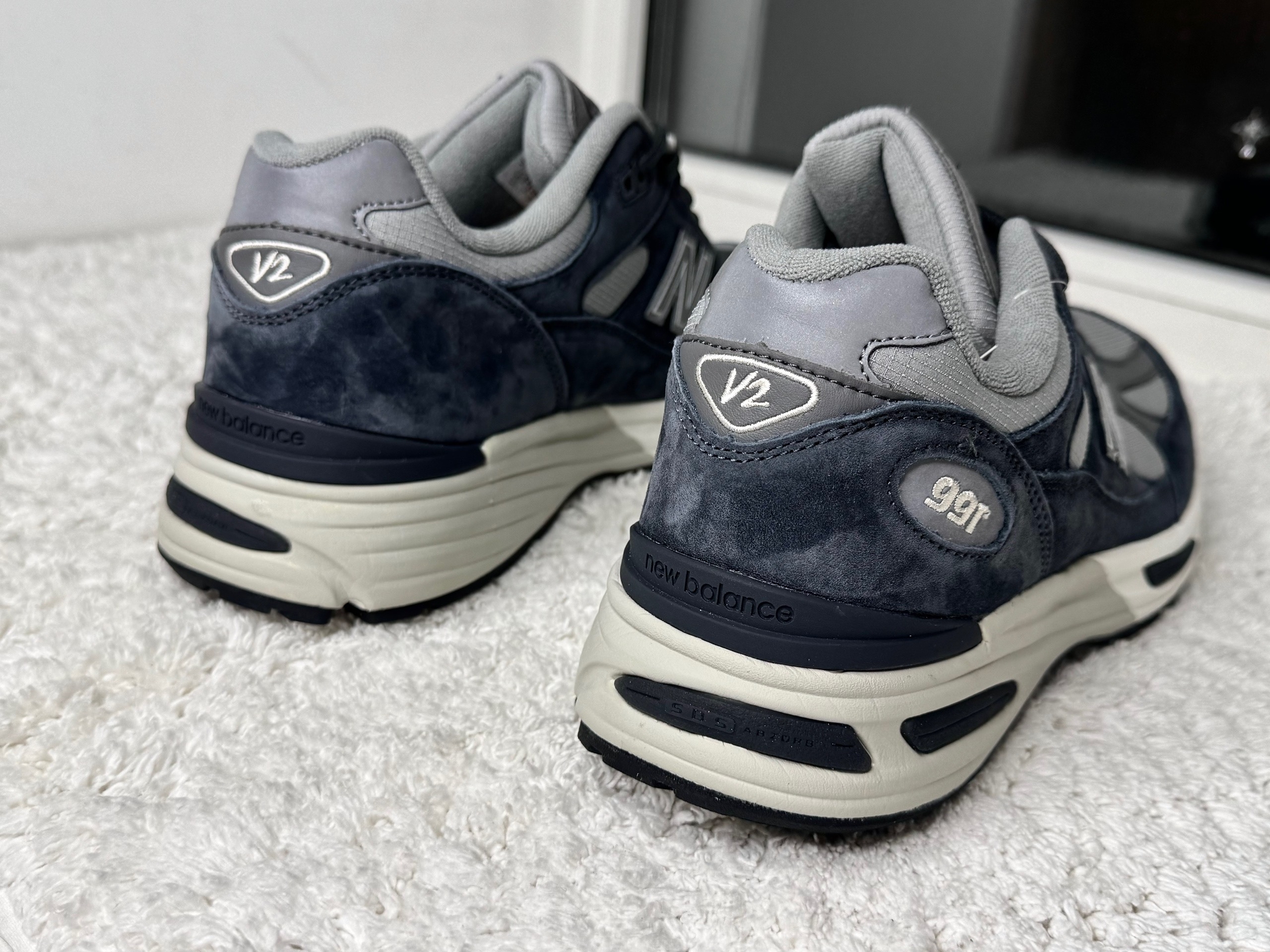 New Balance 991 синие New Balance 991 синие