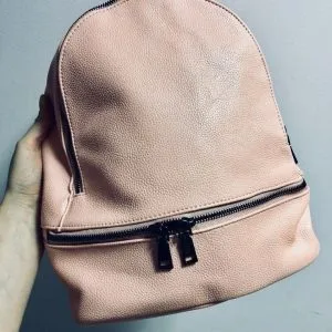 Женский розовый рюкзак R-18