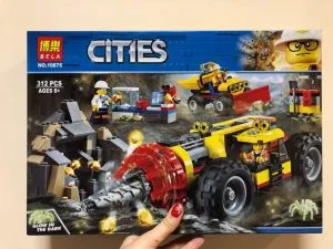 Конструктор Bela Сities 10875 Бур для горных работ